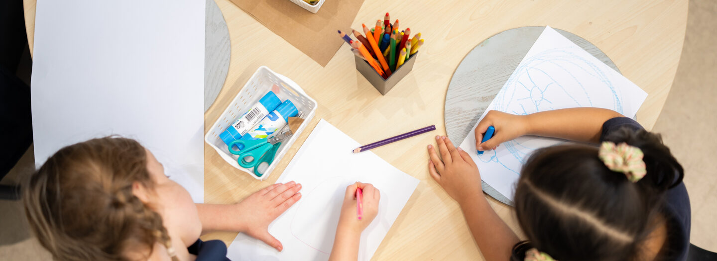 Free choice drawing activity